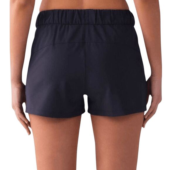 NWOT LULULEMON ATHLETICA On The Fly Short 'Woven' '2.5" In Midnight Navy Size 2 - Picture 2 of 4